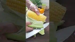 How to Peel Corn #peeling #corn
