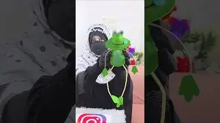 Frog Making Craft Short / Frog Craft idea for kids #ytshorts #craft #support #shorts