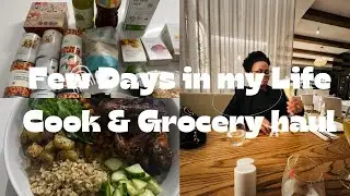 Vlog: Cooking & Grocery Haul || Let’s chat healthy food options || Date night
