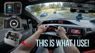 Как я снимаю и монтирую свои автомобильные видео | Настройка GoPro POV, оборудование для съёмки и...