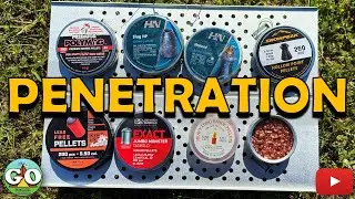Air Gun Pellet Penetration - What Pellets Are the Best?