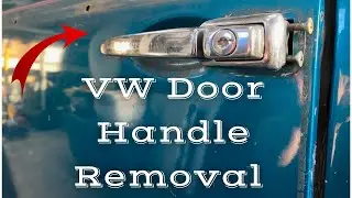 VW Door Handle Removal