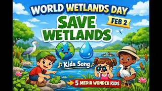SAVE WETLANDS | Kids Song | WORLD WETLANDS DAY FEF 2