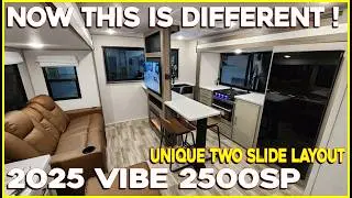 TWO SLIDES & UNDER 30'! 2025 Vibe 2500SP Couples Travel Trailer by Forestriver at Couchs RV Nation