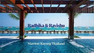 Beach Wedding in Marriott Rayong Thailand | Indian Destination Wedding by The Global Design Co.