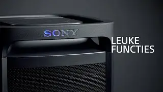 Sony ULT TOWER 9AC | Leuke functies