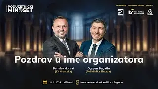 Ognjen Bagatin & Berislav Horvat: uvodno slovo @HNK Poduzetnički Mindset: Kultura uspjeha 21. 11.