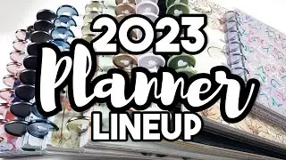 2023 PLANNER LINEUP 🥳 | Top Happy Planner Picks & More| What made the cut and how I plan to use them