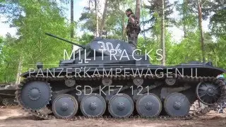 Militracks 2016 Panzerkampfwagen II Sd kfz 121