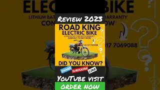 Road King Electric Bike 2023 #electricbike #viral #roadking #lithiumbattery #bike #motorcycle #trend