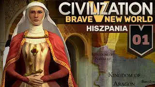 Civilization 5 / BNW: Hiszpania #1 - Pierwszy raz z Community Patch (Vox Populi)