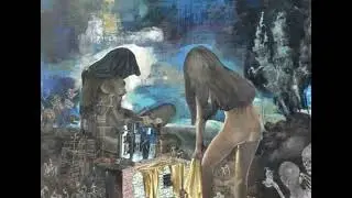 La tentation de Saint Antoine - Ren&eacute; Hansoul - Artiste Belge