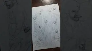 Hit 3 DOODLE ART 💥🔥#abkibaararjunsarkaar#Hit3#drawing#Arts#Nani#Sketch#doodleart#trending#shorts
