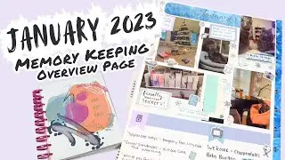 January 2023 overview | memory keeping | rewind plan with me