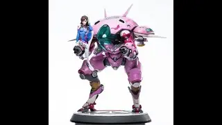 Overwatch D.Va and MEKA 20