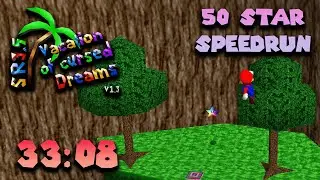 Star Revenge 3.5 - Vacation of Cursed Dreams - 50 Star Speedrun in 33:08