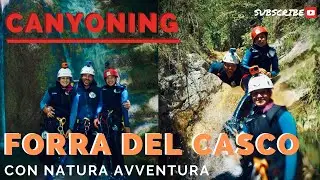 Canyoning Forra del Casco (Umbria) con Natura Avventura