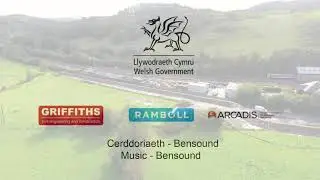 A487: pont Ddyfi newydd - Hydref 2021 | A487: new Dyfi bridge - October 2021