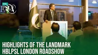 Highlights of the landmark #HBLPSL London Roadshow | Lord's Cricket Ground ✨