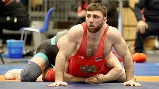 Samvel Grigoryan (ARM) vs Edvin Kin (EST) 82kg. Greco-roman men wrestling tournament.