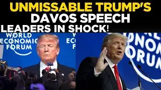 TRUMP NATO SHOWDOWN LIVE | President Demands Answers on Greenland in Explosive Davos Address