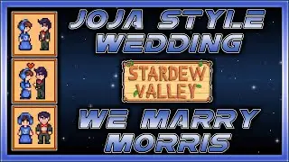 We Marry Morris in Stardew Valley 💍 Our Joja Style Fall Wedding Event!