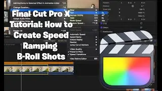 How to Create Speed Ramping B-Roll shots in Final Cut Pro X