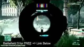 New Battlefield 3 - Sneaky Sniper Multiplayer Gameplay (HD)