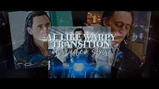 ae like warpy transition on video star || tutorial