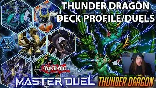 BEST PURE THUNDER DRAGON GUIDE FOR SEASON 3 - Yu-Gi-Oh Master Duel Ranked Gameplay!