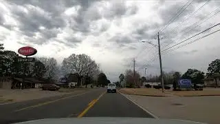 Virtual Drive Main Street Downtown Cabot, Arkansas to AR Highway 321