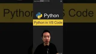 The best IDE for python. Start using VS Code now!