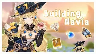 Мечтаю о Навии + Оружии и прокачиваю её! ⊹₊⟡⋆ Уютный геймплей Genshin Impact