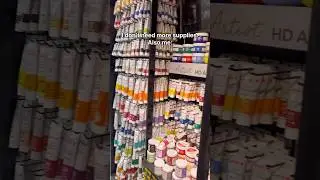My happy place❤️✨ #art #supplies #artist #artsupplies #shopping #paintingforbeginners