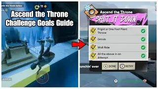 Skate 4 - Ascend The Throne Challenge Goals Guide