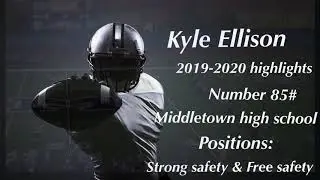 Kyle Ellison 2019-2020 Football season highlight reel