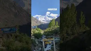 Rakaposhi Mountain 🏔️ #dj #song #nature #gilgitbaltistan #mountains #pakistan