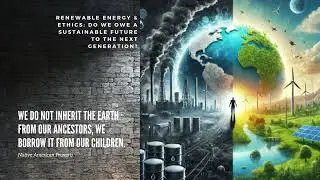 🌍 Renewable Energy & Ethics: Do We Owe a Sustainable Future to the Next Generation? ⚡