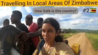 Solo Indian Girl In Off Beat African Village | Zimbabwe 🇿🇼