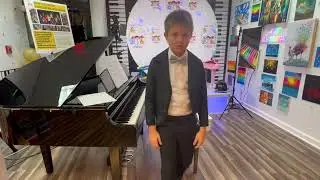 Alex Lambert - Piano  Performance Grade 3  ABRSM Exam Total mark  115 out of 150  Great Job 🎉