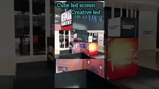 Transform Your Space with Creative Cube LED Screens|High-resolution LED cube