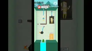 Rescue cut rope puzzle game level prison break#Short#Shorts#shortsfeed#youtubeshorts🌷
