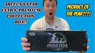 I opened the NEW ARCEUS VSTAR ULTRA PREMIUM COLLECTION BOX!! Rating & Review!