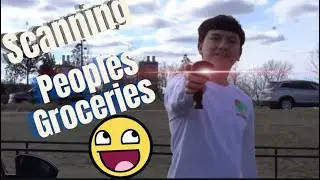 Scanning People Groceries 😅 #iprank