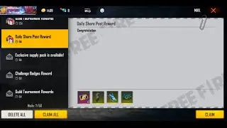 free fire rampage token exchange redeem code