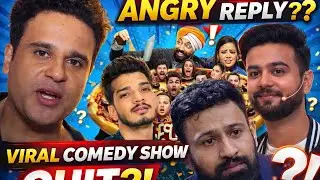 Krushna Abhishek roast munawar faruki / elvish yadav angry 😡 #elvishyadavsystumm 