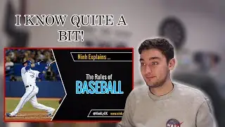 The Rules of Baseball Explained! || British Reaction