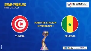 🤾 DAY 8 // SEMI FINAL// TUNISIA VS SENEGAL // 26TH CAN SENIORS DAMES KINSHASA 2024