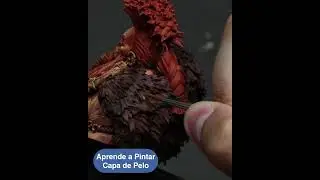 How to Paint Hair Coat - Grunthal // Paint Miniatures #shorts @Zwo&Company
