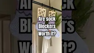 Is blocking socks worth it? 🧦✨ My answer: YES! #knitsocks #knitting #blocking  #knittingpodcast